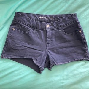 Navy Blue Old Navy Boyfriend Jean Shorts 6
